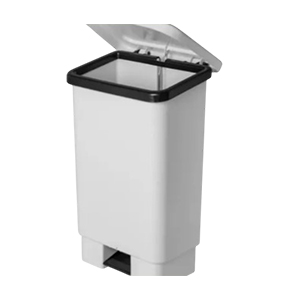 Lixeira Grande Branca